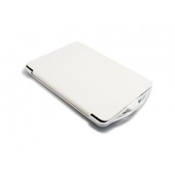 Eksterna baterija iPad mini preklop bez magneta bez prozora 6.500 mAh - bela