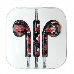 Slušalice bubice za iPhone - cvet