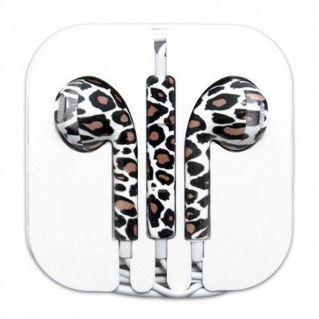 Slušalice bubice za iPhone - šara