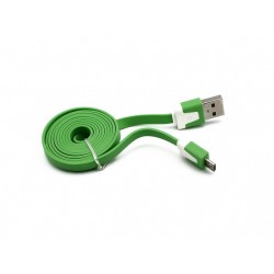 USB kabal za Android Light 1 m - zelena