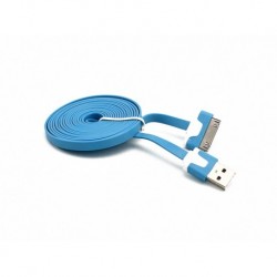 USB kabal za iPhone 4 Light 2 m - plava