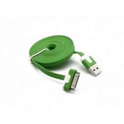 USB kabal za iPhone 4 Light 2 m - zelena