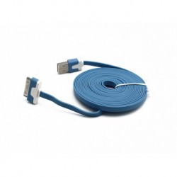 USB kabal za iPhone 4 Light 3 m - plava