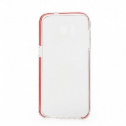 Futrola za Samsung Galaxy S7 Edge leđa Pastels - crvena