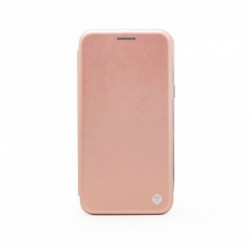 Futrola za iPhone X/XS preklop bez magneta bez prozora Teracell Flip Cover - roza