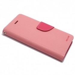 Futrola za LG Q6/Q6 Plus/Q6a preklop sa magnetom bez prozora Mercury - roza