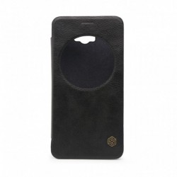 Futrola za Asus ZenFone Max (ZC550KL) preklop bez magneta bez prozora Nillkin Qin - crna