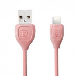 USB data kabal za iPhone Remax Lesu RC-050i (1m) - roza