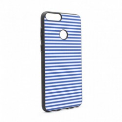 Futrola za Huawei Enjoy 7S/P smart leđa Luo Stripes - plava