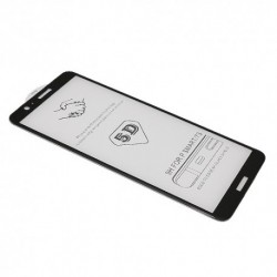 Zaštitno staklo za Huawei Enjoy 7S/P smart (zakrivljeno 5D) pun lepak - crna