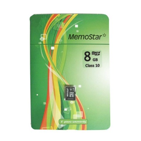 Memorijska kartica (8Gb) C10 MicroSD - Memostar
