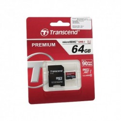 Memorijska kartica (64Gb) C10 MicroSD i adapter - Transcend