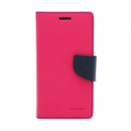 Futrola za Huawei Y6 (2018) preklop sa magnetom bez prozora Mercury - pink