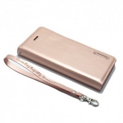 Futrola za iPhone 6/6s preklop bez magneta bez prozora Hanman - svetlo roza
