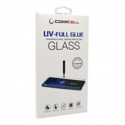 Zaštitno staklo za Samsung Galaxy S6 Edge (zakrivljeno 3D) UV pun lepak - Providna