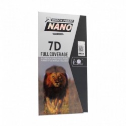 Zaštitno staklo za Nokia 5.1 (zakrivljeno 7D) Nano G - crna