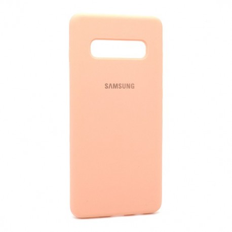 Futrola za Samsung Galaxy S10 Plus leđa silikon F Original - narandžasta
