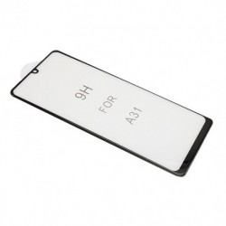 Zaštitno staklo za Samsung Galaxy A31 (zakrivljeno 5D) pun lepak - crna