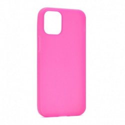 Futrola za iPhone 12 mini leđa Ultra tanki kolor - pink