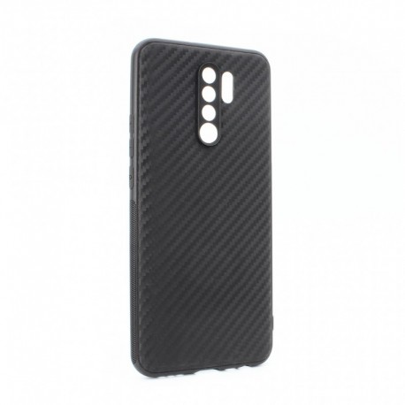 Futrola za Xiaomi Redmi 9/9 Prime/Poco M2/Reloaded leđa Carbon fiber - crna