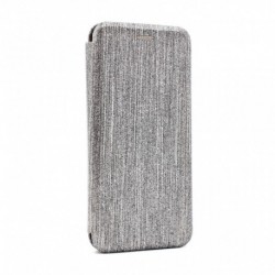 Futrola za Huawei P40 Lite E/Y7p/Honor 9C preklop bez magneta bez prozora Crystal - srebrna