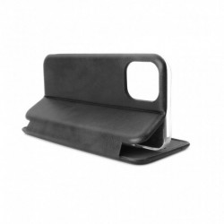 Futrola za iPhone 12 mini preklop bez magneta bez prozora Teracell Leather - crna