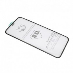 Zaštitno staklo za iPhone 12/12 Pro (zakrivljeno 5D) pun lepak - crna