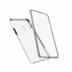 Futrola za Samsung Galaxy A20s oklop Magnetic exclusive 360 - srebrna