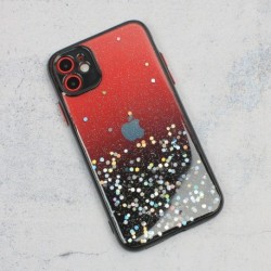 Futrola za iPhone 11 leđa Frame glitter - crna