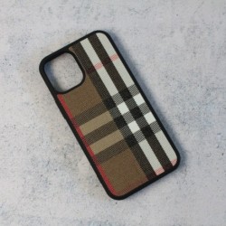 Futrola za iPhone 12 mini leđa Stripes - braon