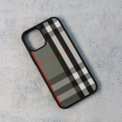 Futrola za iPhone 12 mini leđa Stripes - siva