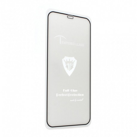 Zaštitno staklo za iPhone 12/12 Pro (2,5D) G - crna