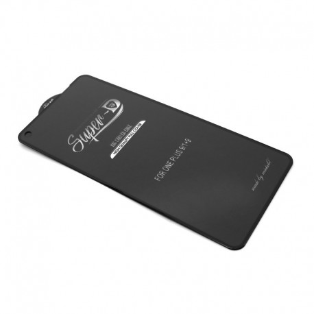 Zaštitno staklo za OnePlus 9 (zakrivljeno 11D) pun lepak Super D - crna