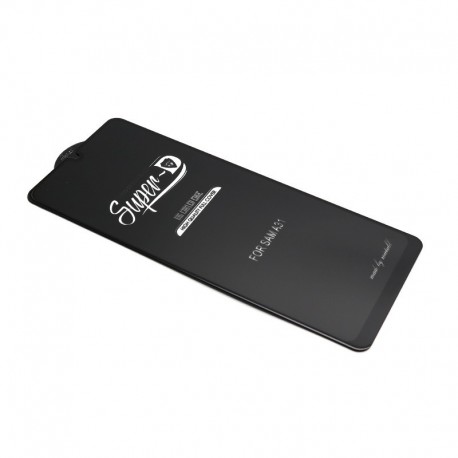 Zaštitno staklo za Samsung Galaxy A20/A30/A30s/A50/A50s/M10s (zakrivljeno 11D) pun lepak Super D - crna
