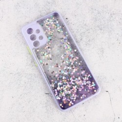 Futrola za Samsung Galaxy A32/4G leđa Frame glitter - ljubičasta