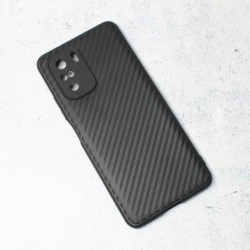 Futrola za Xiaomi Poco F3 leđa Carbon fiber - crna