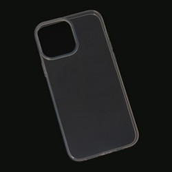 Futrola za iPhone 13 Pro Max leđa silikon Skin - providna