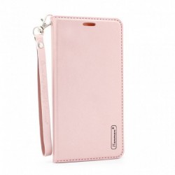 Futrola za iPhone 13 preklop bez magneta bez prozora Hanman - roza