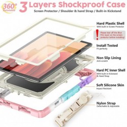 Futrola za Samsung Galaxy Tab A7 10.4 (2020) oklop Rainbow port - roza