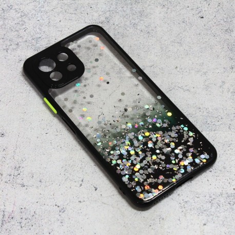 Futrola za Xiaomi Mi 11 Lite/5G/Youth leđa Frame glitter - crna