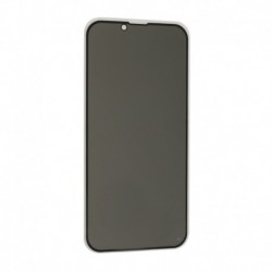 Zaštitno staklo za iPhone 13 Mini (2,5D) pun lepak Privacy - crna
