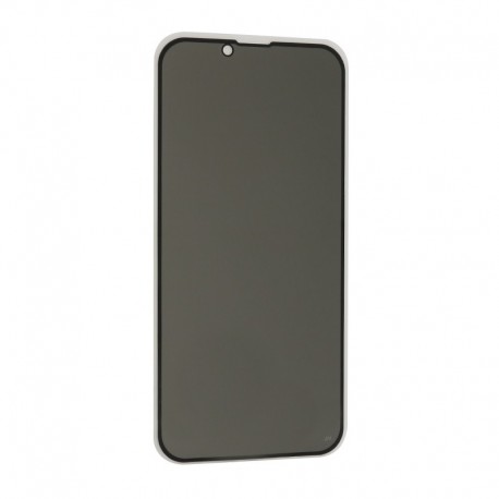 Zaštitno staklo za iPhone 13 Mini (2,5D) pun lepak Privacy - crna