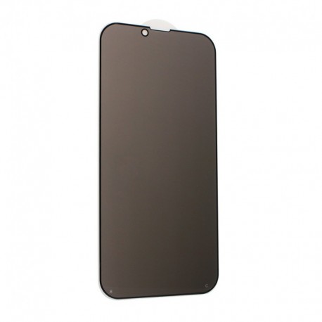 Zaštitno staklo za iPhone 13 Pro Max (2,5D) pun lepak Privacy G - crna
