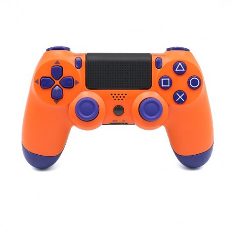 Džojstik (joypad) bežični (Wi-Fi) 5u1 za PS4 DS 4 - narandžasto-teget