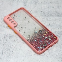 Futrola za Samsung Galaxy A30s/A50/A50s leđa Frame glitter - roza