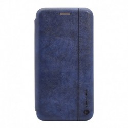 Futrola za iPhone 13 preklop bez magneta bez prozora Teracell Leather - plava