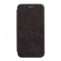 Futrola za iPhone 13 Pro Max preklop bez magneta bez prozora Teracell Leather - crna