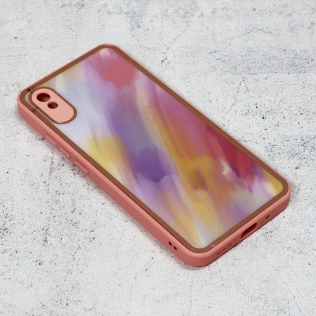 Futrola za Xiaomi Redmi 9A/9AT leđa Candy Marble - svetlo ljubičasta