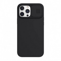 Futrola za iPhone 13 Pro Max leđa Nillkin Cam shield Silky - crna