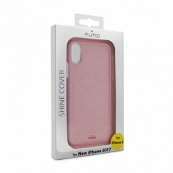 Futrola za iPhone X/XS leđa Puro shine - roza